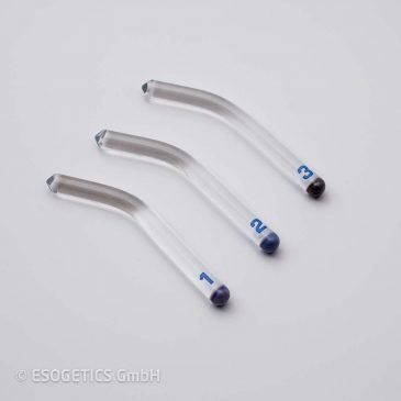 Glas rod bent – single rod grey